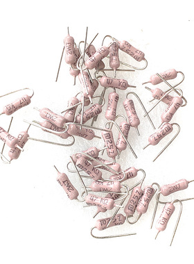 2W 150R 15K 47K 180K 日本FUTABA福岛碳膜电阻 铜脚胆机音频发烧