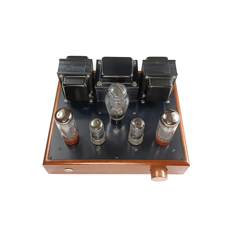 el34 6p3p 6l6 kt66胆机 单端电子管功放  成品 木箱 6j8p推动