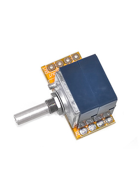 原装ALPS 双联电位器 27型塑壳 日本 100K 100KAX2 圆柄 音量