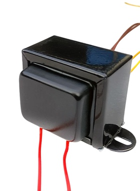 22W 220V+8V胆前级全屏蔽电源变压器12AX7 SRPP用黑壳 ZL573003