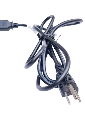 3x18AWG 三芯品字头 I-SHENG 国标电源线 1.65米