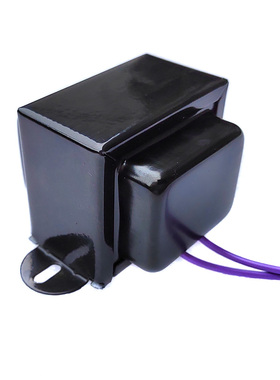 100mA 10H 15H 20H 全屏蔽 胆机扼流圈 电感 黑色烤漆壳EI57X30