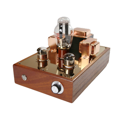 青柠手工搭棚717A胆前级电子管前置 无噪音 274B胆整流 玫瑰金版