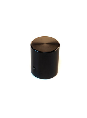 黑色全铝旋钮直径20X24高电位器 音量 功放旋钮 6MM花轴螺丝锁紧