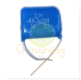 400V684J 680nF 脚距22mm 日本东京电子TE MKP薄膜电容 蓝色 铜脚