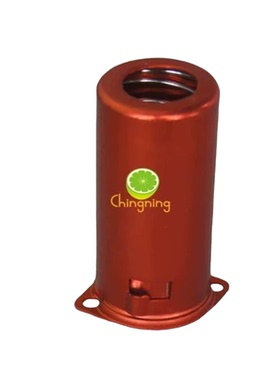 九脚电子管套 屏蔽罩 55MM高 适合 6N1/2/3/4/11/X7/U7/T7用 红色