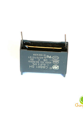 450V 1.5UF JSCC精研CBB61SH电机启动电容 薄膜155 脚距32mm