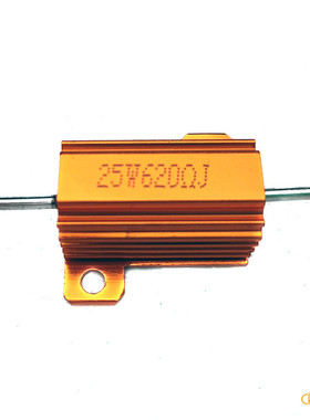 25W铝壳电阻胆机阴极750R 820R 1K 1.5K 2K 2.2K 10K 15K 20K降压