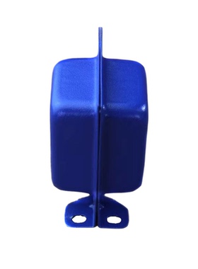 EI66 蓝色一体罩一对  皱纹变压器  竖装牛罩 边罩 带脚 侧盖