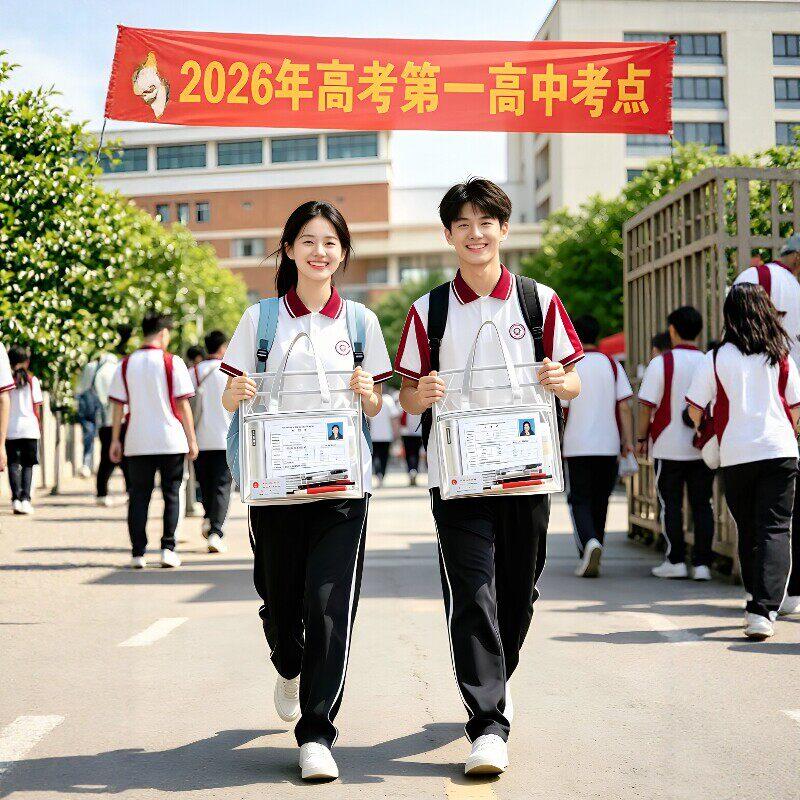 中高考专用透明袋学生考