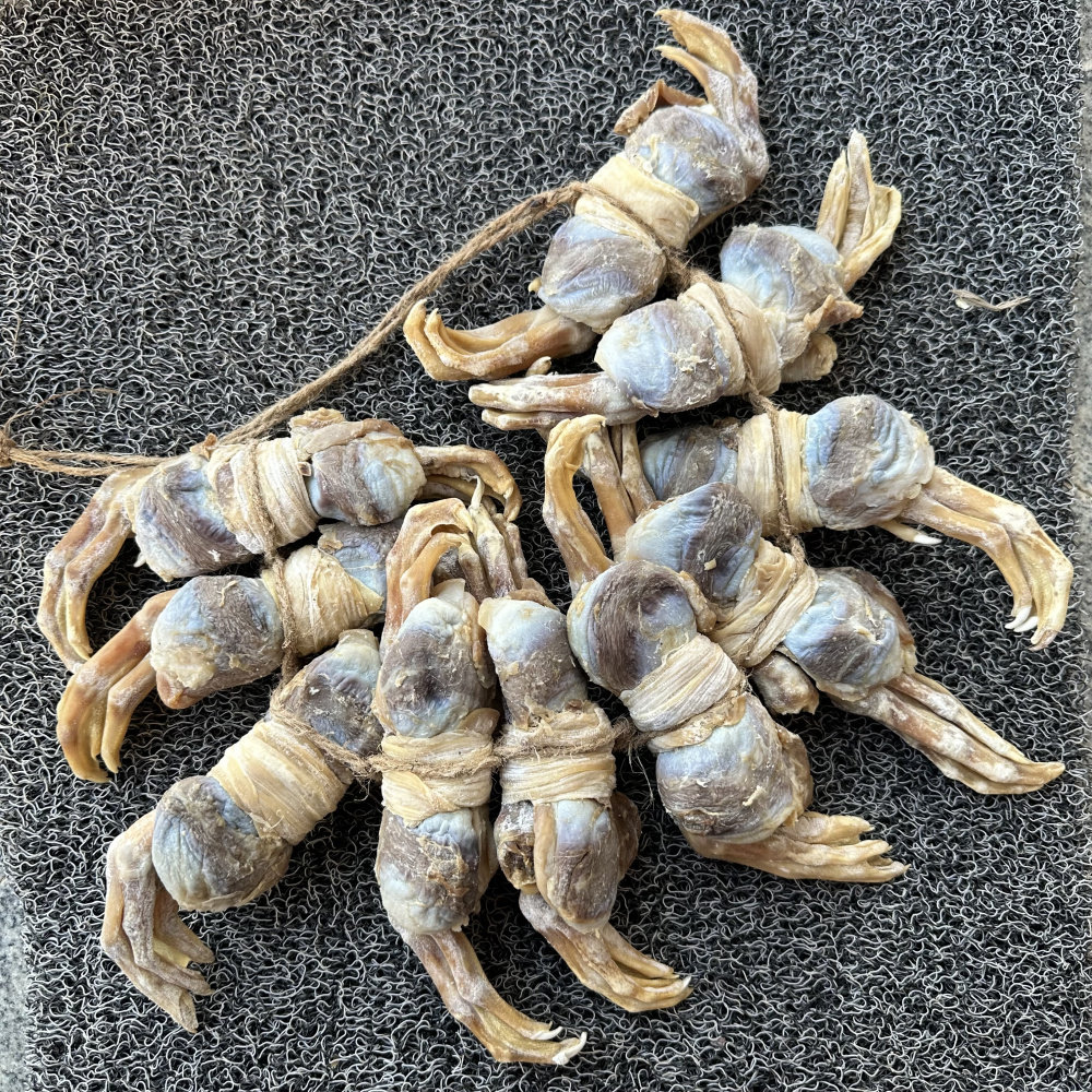老鹅爪鹅胗安徽农家咸腊货
