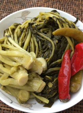 安徽农家泡菜萝卜缨酸菜