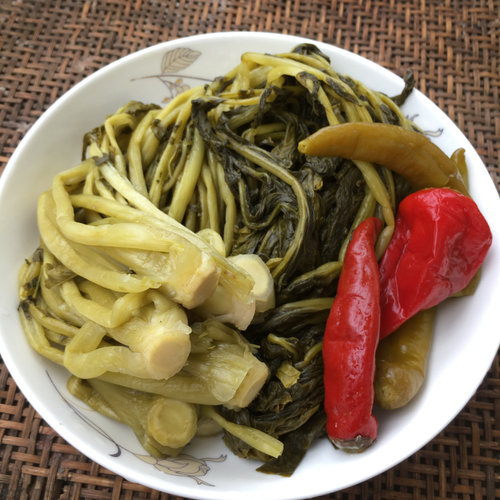 安徽农家泡菜萝卜缨酸菜