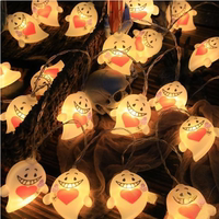 LED bar, haunted house, retro scene, Halloween light string scene arrangement, LED pumpkin light string outdoor festival decoration thumbnail 6