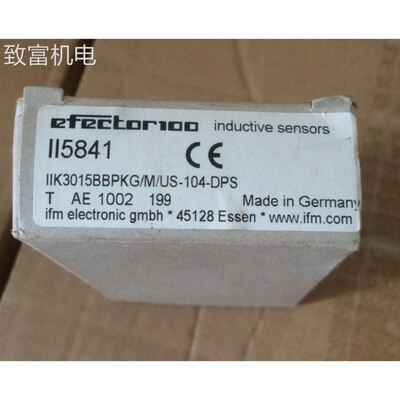 非实 II5841 电感式传感器 IIK3015BBPKG IFM易福门