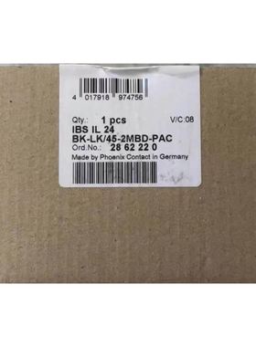 原装菲尼克斯耦合器 IBS IL 24 BK-LK/45-2MBD-PAC 订28622