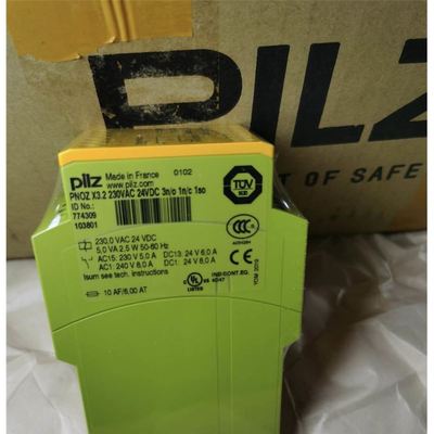 皮尔兹pilz继电器PNOZ X3.2 230VAC 24VDC订货号774309