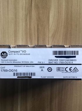 1769-OG16 AB罗克韦尔PLC模块CompactLogix