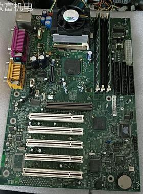 非实 INTEL D815EEA 工控主板 设备机主板 带网卡 配CPU 内存 风