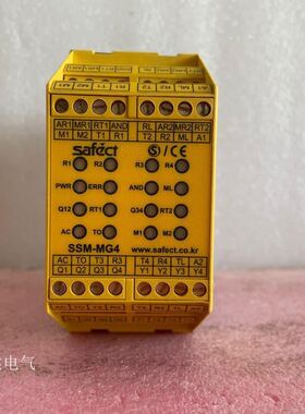 SAFECT安全继电器SAFECT SSM-MG4 24VDC
