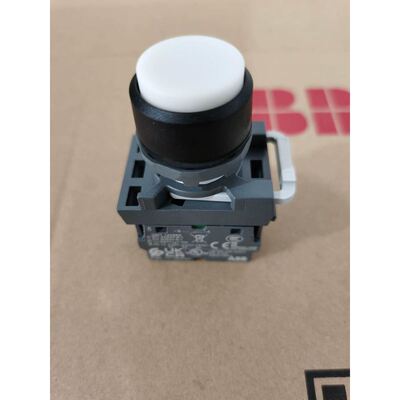 ABB 凸型自锁按钮 MP4-11W + MCBH-00 + MCB-10 + MLBL-