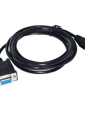 DB9孔转RJ45 适用M340处理器TCN3M4F3C2电缆RS232通讯线