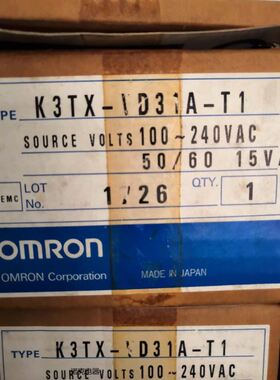 原装K3TX-VD31A-T1 100-240VAC