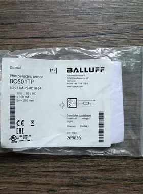 巴鲁夫 BOS01TP BOS 12M-PS-RD10-S4 销售