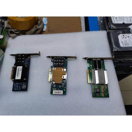 双口万兆网卡，芯片X520-DA2双口万兆，两个是t