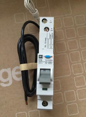 CutlerHammer/卡特拉 1P+N10A 30mA漏电保护断路器开关WMR1C1