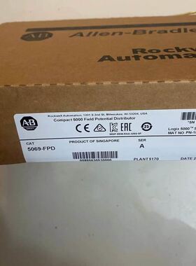 5069-FPD CompactLogix Compact I/O现场电位分配器模块 5069