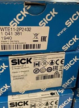 1041383 WTE11-2N2432 SICK西克1041381 WTE11-2P2432