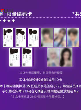 三福i-dle典藏星光卡小卡 潮玩周边衍生品人物卡片收藏卡850851