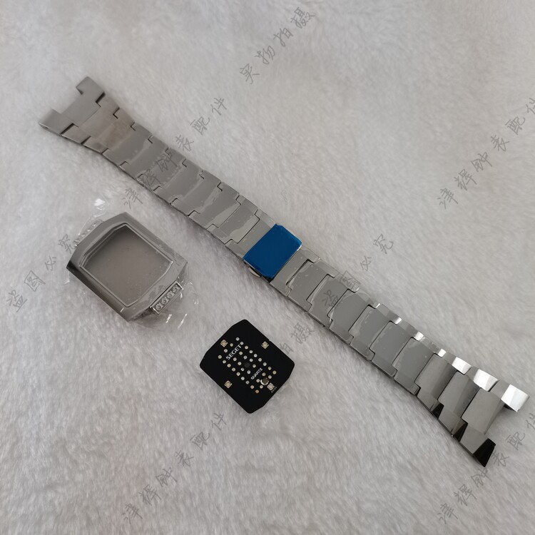 seget世爵手表带28225mt男款钨钢手表链玻璃表壳表盘表扣原装配件