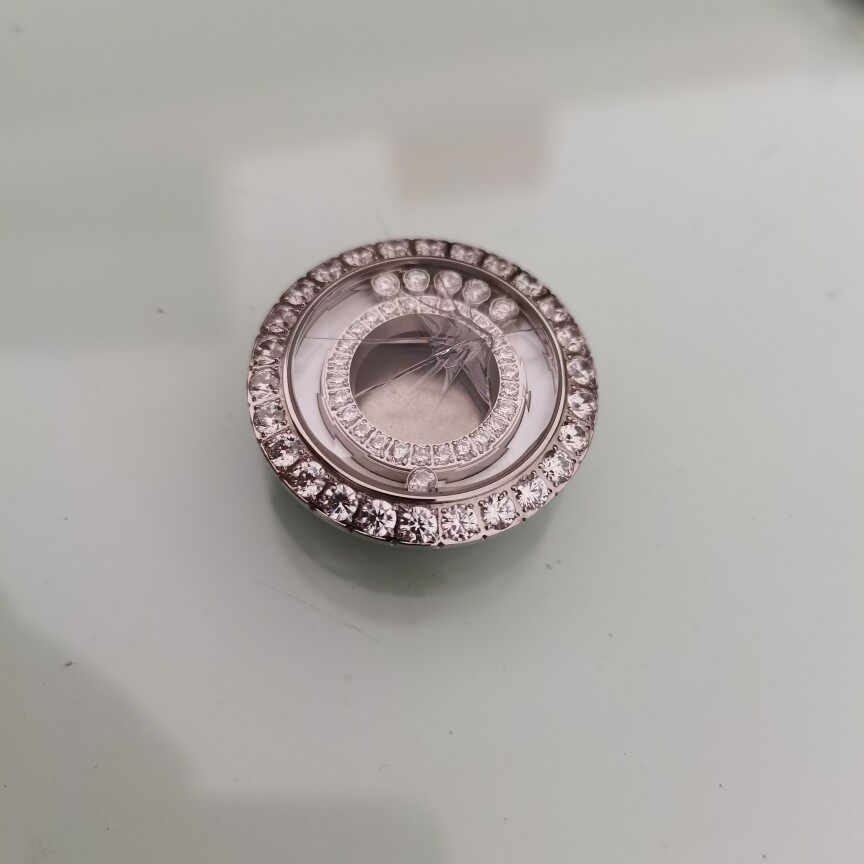 订geya格雅石英76080l时来运转系列玻璃表壳 原装配件