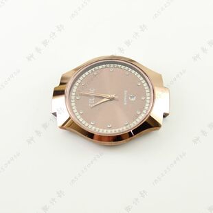 原装古浪gulang钨钢手表壳75606G玫瑰金男表玻璃壳表镜外壳配件