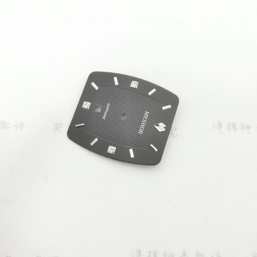 MESHOR名梭MS.8009L女手表字面表盘刻度盘8009M男黑色字面原装
