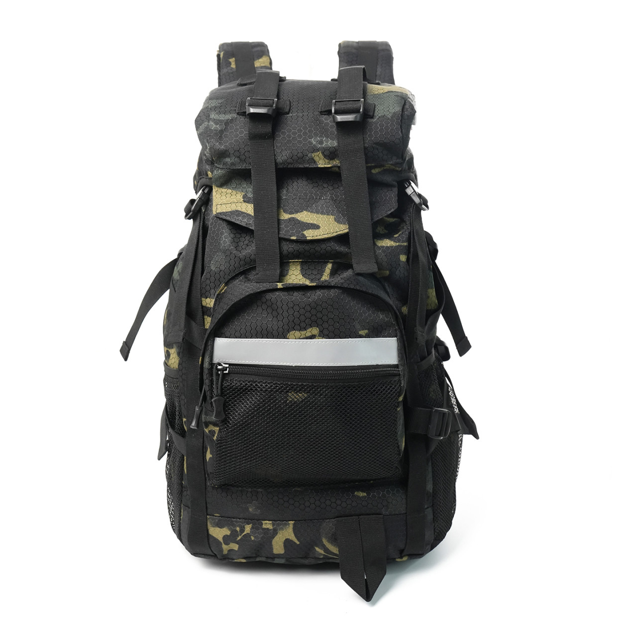 防雨牛津布英伦风户外双肩包男女青年登山包大容量多功能迷彩背包