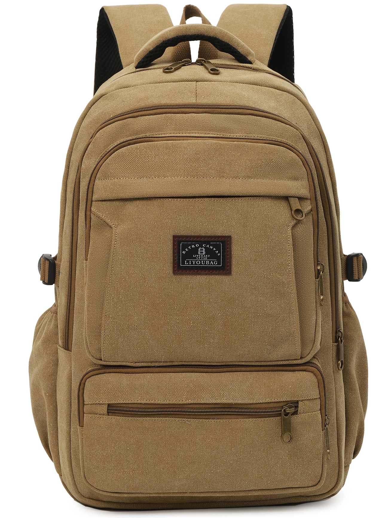 旅游户外帆布双肩背包双肩包通用