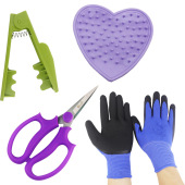 鲜花打刺钳子月季 花打叶去刺宝剃刺花艺培训剪刀保鲜剂插花工具包