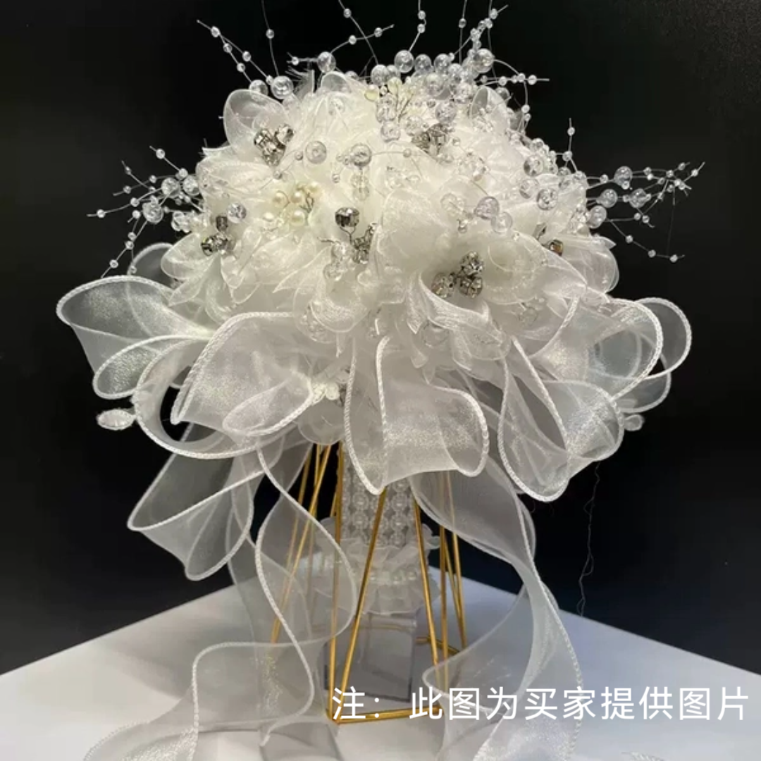 原创超仙新娘结婚手捧花