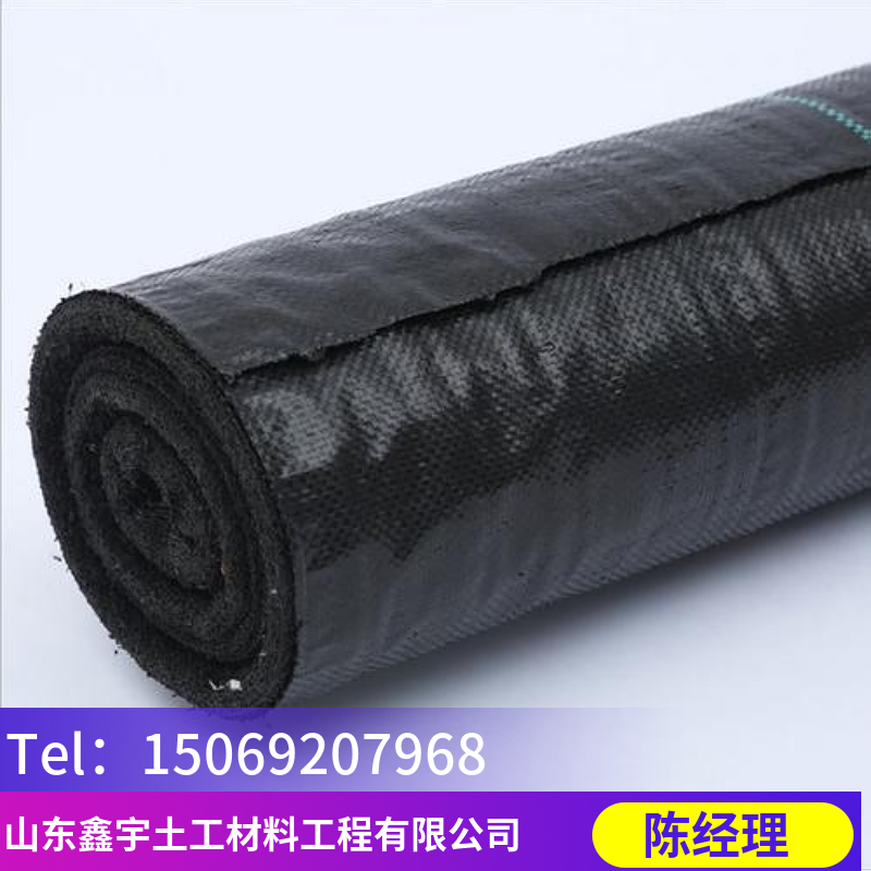 70克黑色防草布可使用3年