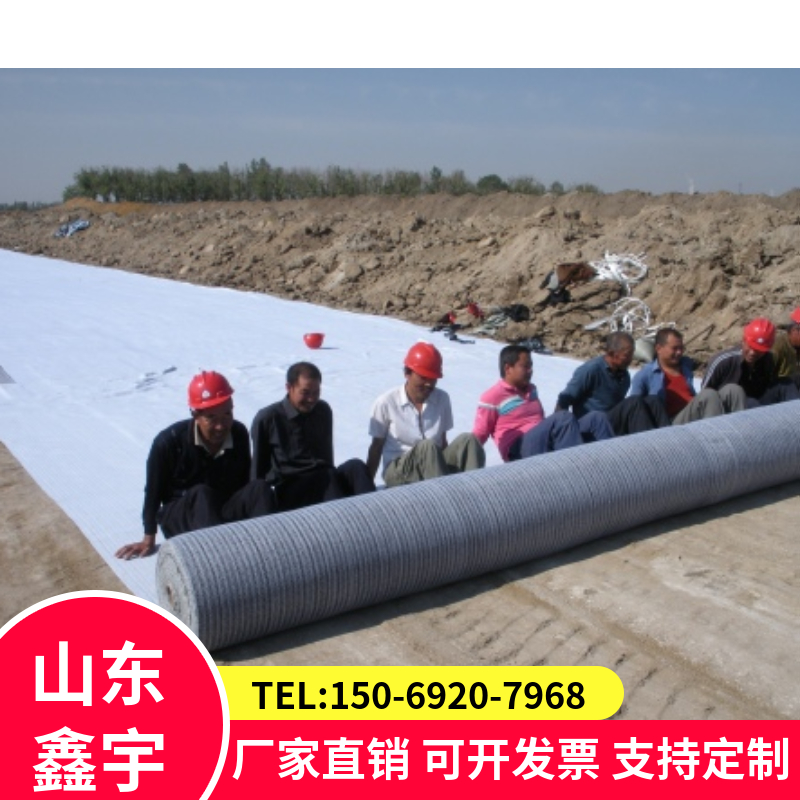 人工湖景观湖微循环膨润土防水毯