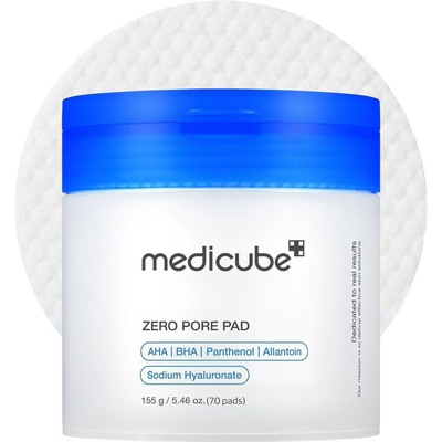 medicub毛孔爽肤棉片乐得紧致毛孔湿敷棉片70pads
