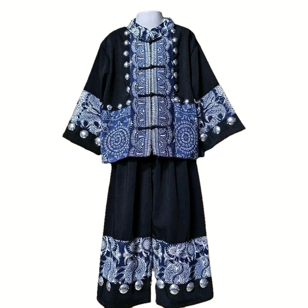 新款儿童苗族服装少数民族旅拍苗疆少年土家族套装摄影服饰爆款