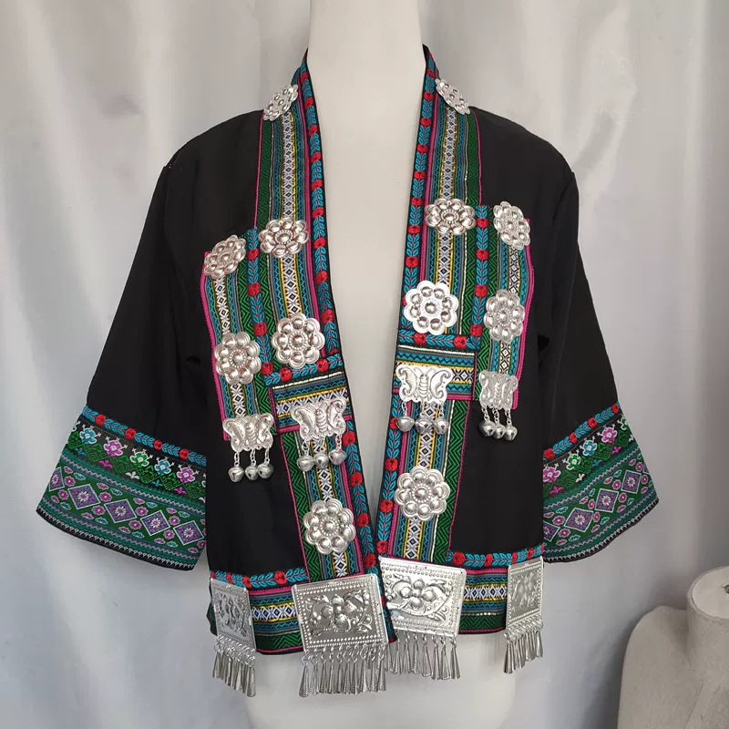 旅游休闲上衣外套演出服服装刺绣新款服饰贵州少数民族旅拍苗族