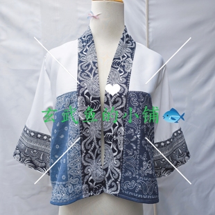 土家族服装女白色蜡染外套旅拍写真湘西苗寨上衣舞蹈服少数民族服