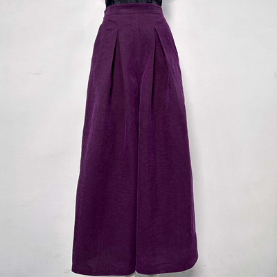 阔腿裤百搭款香云纱两面可穿