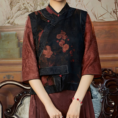 舒适透气，手工制作全开襟