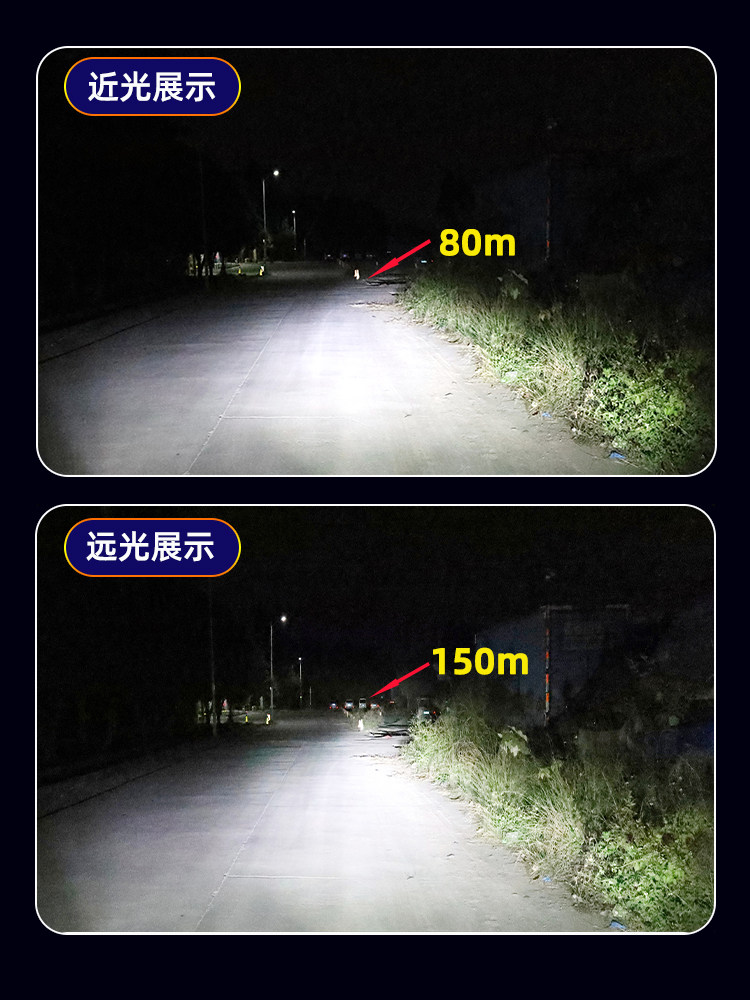 새로운 자동차 LED 헤드 라이트 안개등 H3 통합 H4 수정 H7 자동차 조명 H11H8 전구 H1 무선 슈퍼 밝은 빛